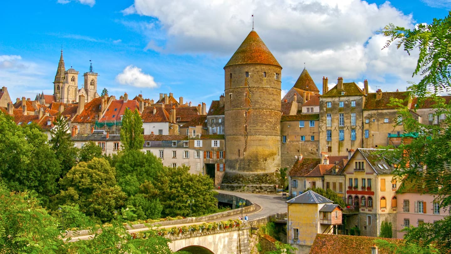 Arrival in Dijon